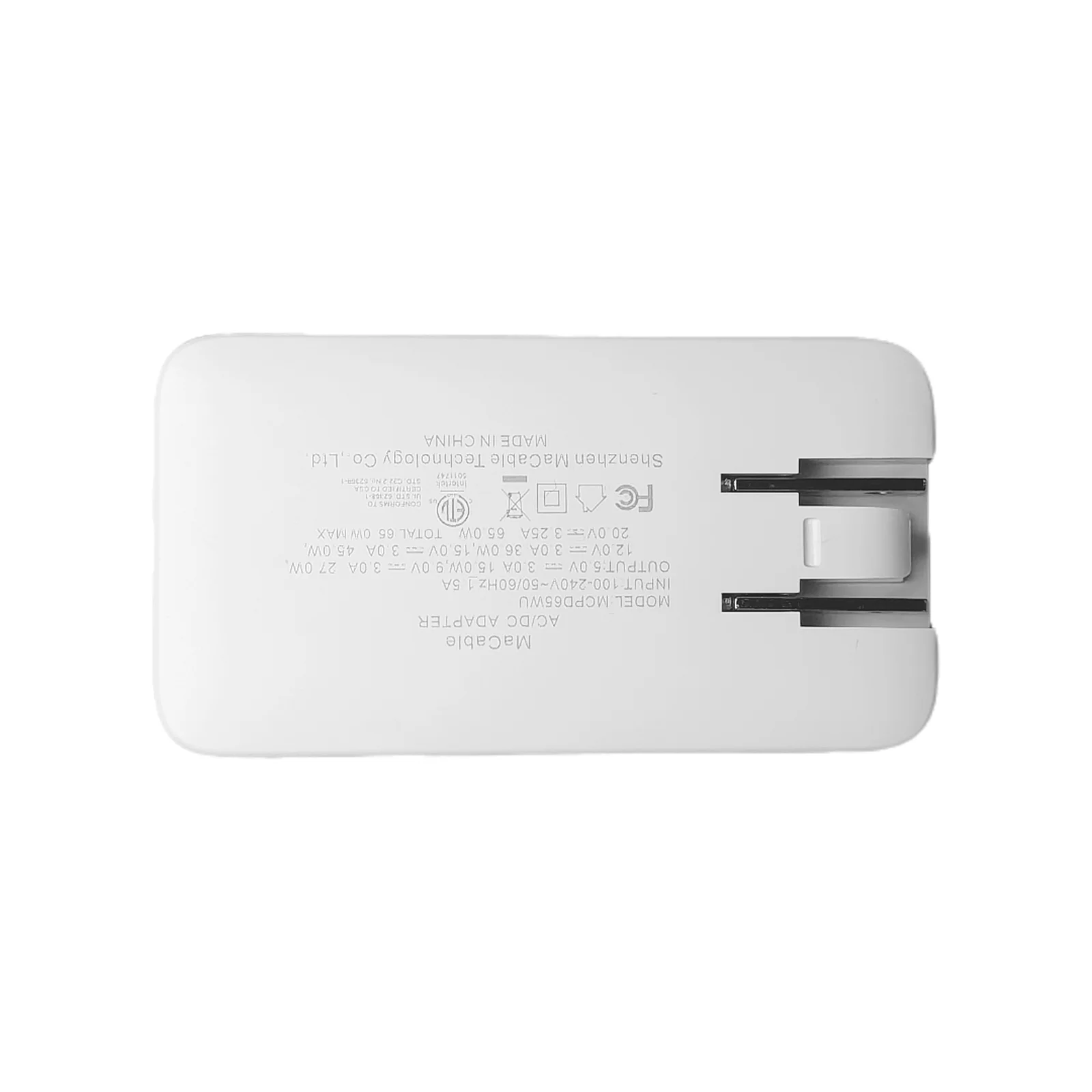 4 Flat fast charger - USB C Power Adapter 65W 45W 30W - Image 2
