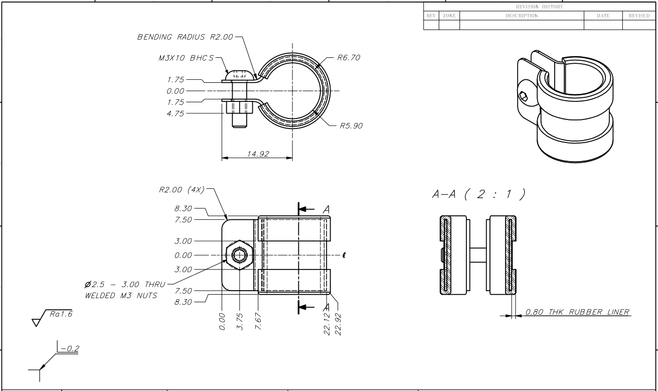 Customized power supply metal clamp - Image 2